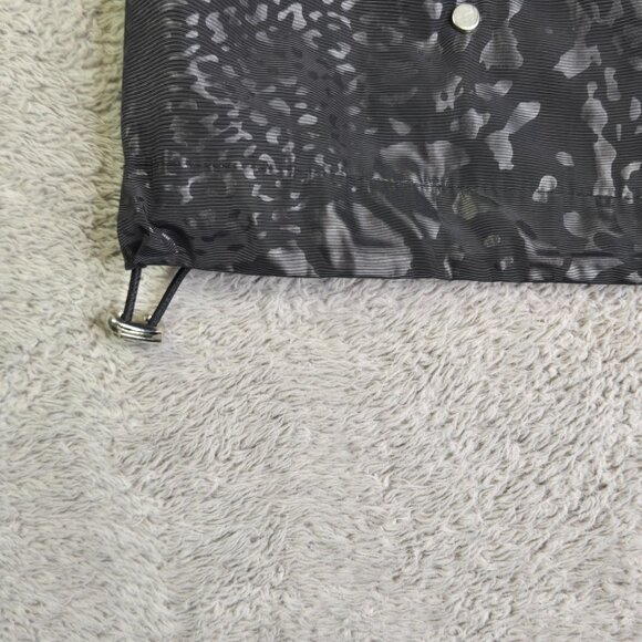 Zenergy By Chico's Full Zip Women's 3 XL Animal Print Short Sleeve Jacket Top - Picture 4 of 7